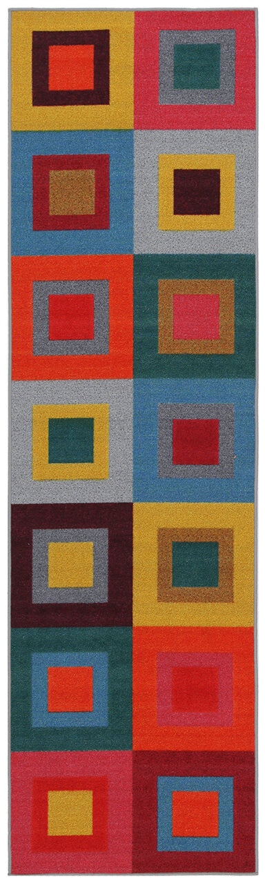 🎁 Tappeto per la cucina Joy Multi - Antiscivolo - Multicolore (100% off)