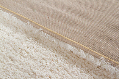 Tappeto Shaggy Madison Avorio - Tinta Unita - Design Moderno | Morbido e Resistente - CarpetLiving