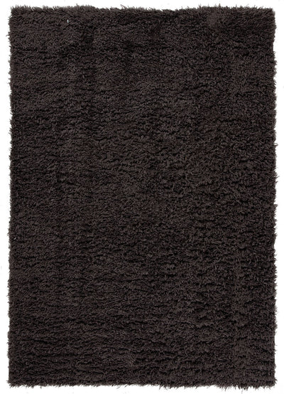 Tappeto Shaggy Madison Marrone Scuro - Tinta Unita - Design Moderno | Morbido e Resistente - CarpetLiving