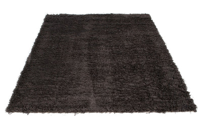 Tappeto Shaggy Madison Marrone Scuro - Tinta Unita - Design Moderno | Morbido e Resistente - CarpetLiving