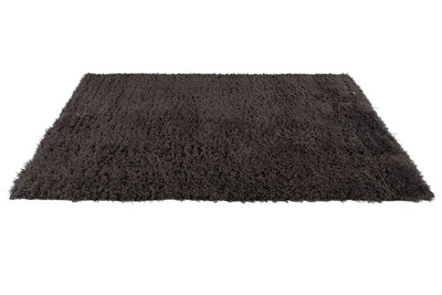 Tappeto Shaggy Madison Marrone Scuro - Tinta Unita - Design Moderno | Morbido e Resistente - CarpetLiving