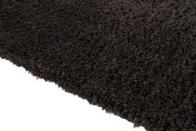 Tappeto Shaggy Madison Marrone Scuro - Tinta Unita - Design Moderno | Morbido e Resistente - CarpetLiving