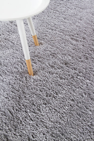 Tappeto Shaggy Madison Grigio - Tinta Unita - Design Moderno | Morbido e Resistente - CarpetLiving
