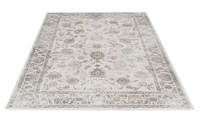 Tappeto Vintage B – Stile Orientale – Avorio e Grigio - CarpetLiving