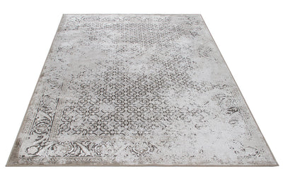 Tappeto Vintage C – Effetto Vissuto – Grigio Chiaro - CarpetLiving