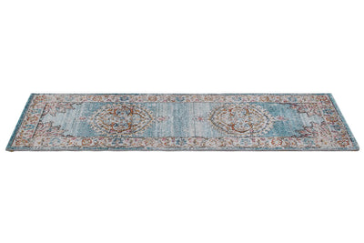 Tappeto da Esterno MAGGIO A - Indoor/Outdoor - Blu Chiaro | Ideale per Terrazze, Balconi, Patio, Verande - CarpetLiving
