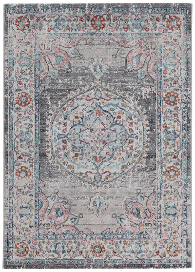 Tappeto da Esterno MAGGIO - Indoor/Outdoor - Argento | Ideale per Terrazze, Balconi, Patio, Verande - CarpetLiving