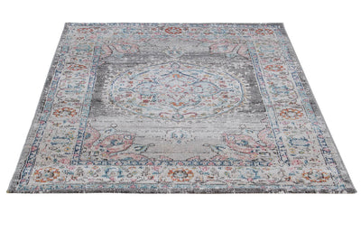 Tappeto da Esterno MAGGIO - Indoor/Outdoor - Argento | Ideale per Terrazze, Balconi, Patio, Verande - CarpetLiving