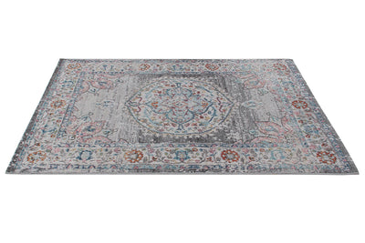 Tappeto da Esterno MAGGIO - Indoor/Outdoor - Argento | Ideale per Terrazze, Balconi, Patio, Verande - CarpetLiving