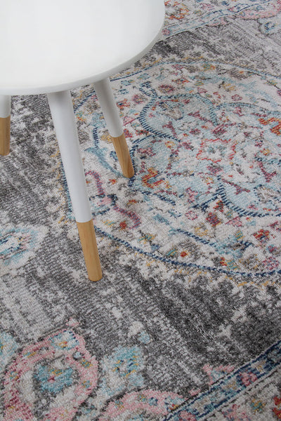Tappeto da Esterno MAGGIO - Indoor/Outdoor - Argento | Ideale per Terrazze, Balconi, Patio, Verande - CarpetLiving