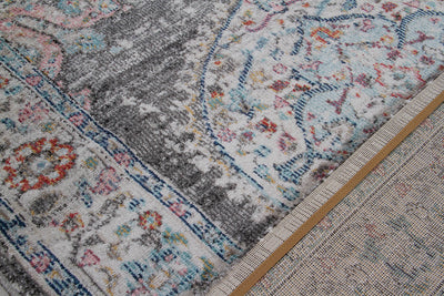 Tappeto da Esterno MAGGIO - Indoor/Outdoor - Argento | Ideale per Terrazze, Balconi, Patio, Verande - CarpetLiving