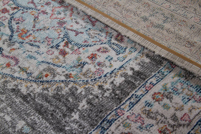 Tappeto da Esterno MAGGIO - Indoor/Outdoor - Argento | Ideale per Terrazze, Balconi, Patio, Verande - CarpetLiving