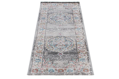 Tappeto da Esterno MAGGIO - Indoor/Outdoor - Argento | Ideale per Terrazze, Balconi, Patio, Verande - CarpetLiving