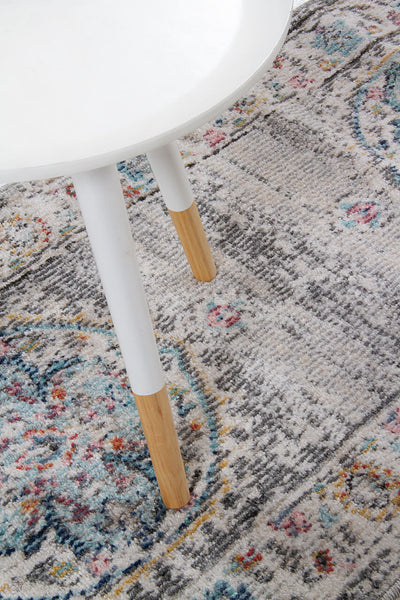 Tappeto da Esterno MAGGIO - Indoor/Outdoor - Argento | Ideale per Terrazze, Balconi, Patio, Verande - CarpetLiving