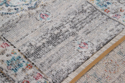 Tappeto da Esterno MAGGIO - Indoor/Outdoor - Argento | Ideale per Terrazze, Balconi, Patio, Verande - CarpetLiving