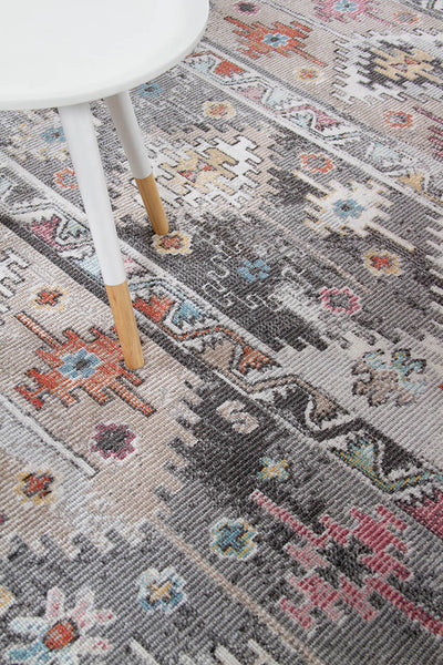 Tappeto da Esterno - MAGGIO B - Indoor/Outdoor - Argento | Ideale per Terrazze, Balconi, Patio, Verande - CarpetLiving