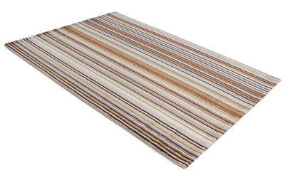 Tappeto Moderno Gioia H - Multicolore Beige - Antiscivolo | Ideale per Soggiorno, Camera da letto e Cameretta - CarpetLiving
