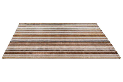 Tappeto Moderno Gioia H - Multicolore Beige - Antiscivolo | Ideale per Soggiorno, Camera da letto e Cameretta - CarpetLiving