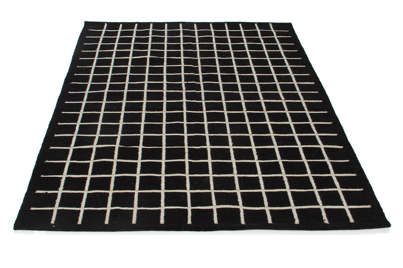 KILIM BOX BLACK IVORY