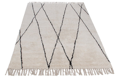 Tappeto berbero Cotton Berber DES.6 in cotone naturale - Lavabile in Lavatrice - CarpetLiving