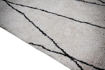 Tappeto berbero Cotton Berber DES.6 in cotone naturale - Lavabile in Lavatrice - CarpetLiving