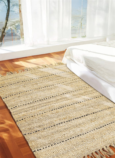 Tappeto Juta Maya - 100% Juta Naturale - Realizzato a mano - Stile rustico - CarpetLiving