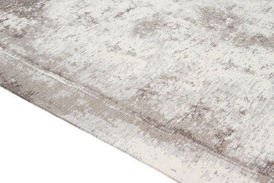 Tappeto Argentella - Beige Taupe - Design Vintage Astratto con sfumature colore | elegante per soggiorno e camera da letto - CarpetLiving