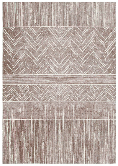 Tappeto Argentella - Taupe Bianco - Design Vintage Astratto con sfumature colore | elegante per soggiorno e camera da letto - CarpetLiving