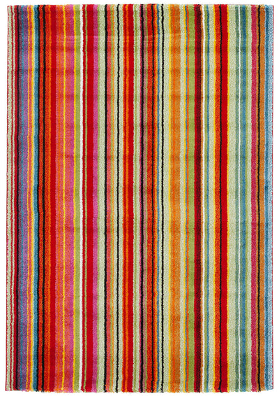 Tappeto Moderno Gioia H - Multicolore - Antiscivolo | Ideale per Soggiorno, Camera da letto e Cameretta - CarpetLiving