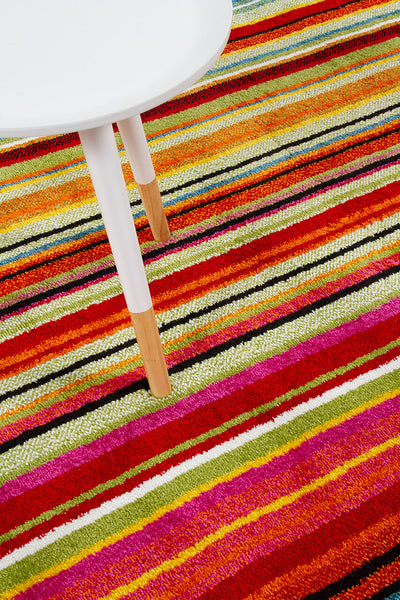 Tappeto Moderno Gioia H - Multicolore - Antiscivolo | Ideale per Soggiorno, Camera da letto e Cameretta - CarpetLiving