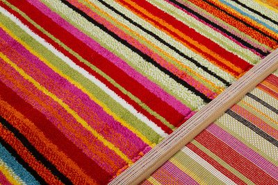 Tappeto Moderno Gioia H - Multicolore - Antiscivolo | Ideale per Soggiorno, Camera da letto e Cameretta - CarpetLiving