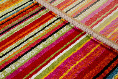 Tappeto Moderno Gioia H - Multicolore - Antiscivolo | Ideale per Soggiorno, Camera da letto e Cameretta - CarpetLiving