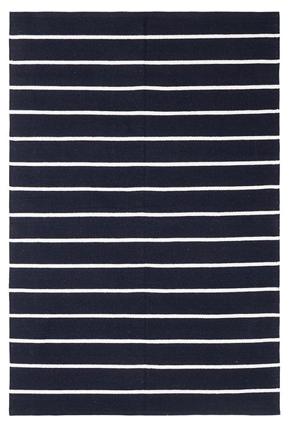 Tappeto in Cotone Blu Lavabile in Lavatrice - RIVIERA Blue - Ideale per Bagno e Cucina