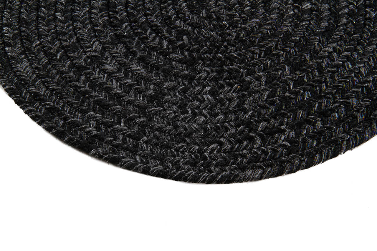SOLID GREY CARBON 120 ROUND