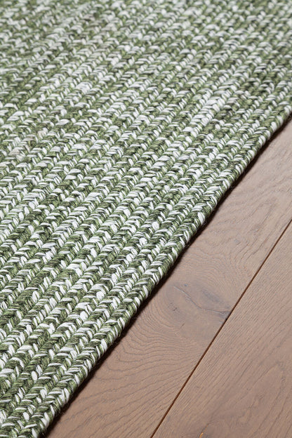 SOLID GREEN 200X60 OVAL