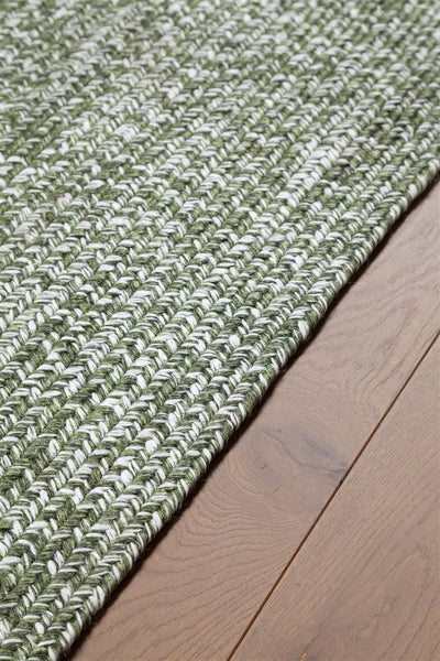 Tappeto Solid Green - Ovale Indoor/Outdoor - CarpetLiving