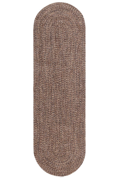 SOLID BROWN HARVEST 200X60 OVAL