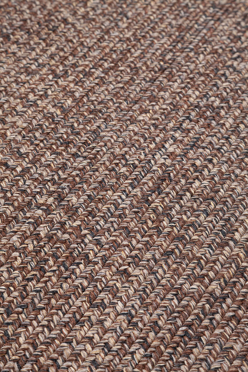 SOLID BROWN HARVEST 200X60 OVAL