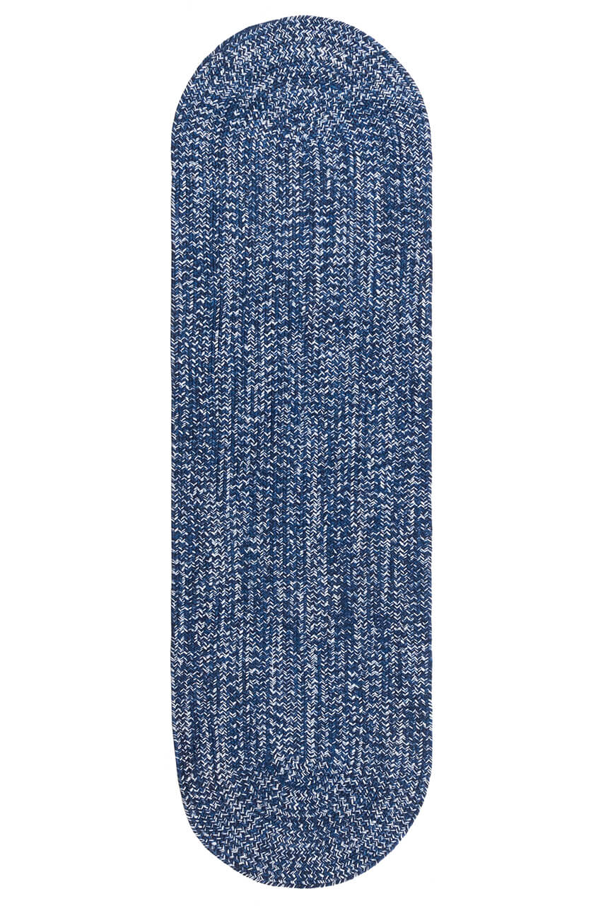 SOLID BLUE 200X60 OVAL