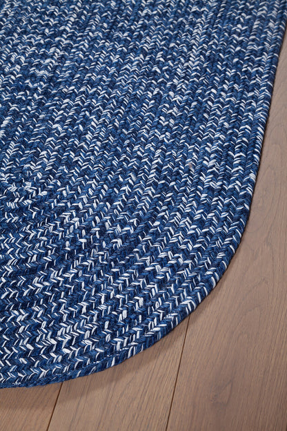 SOLID BLUE 200X60 OVAL