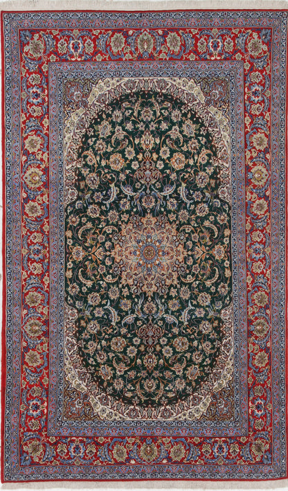 Persian Isfahan Silk & Wool Rug 244_159 cm
