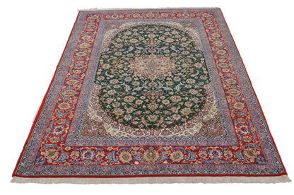 Persian Isfahan Silk & Wool Rug 244_159 cm