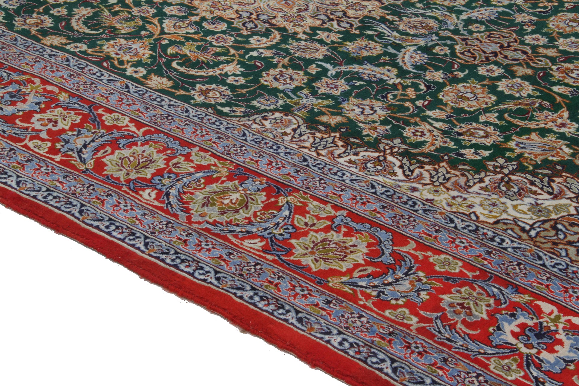 Persian Isfahan Silk & Wool Rug 244_159 cm
