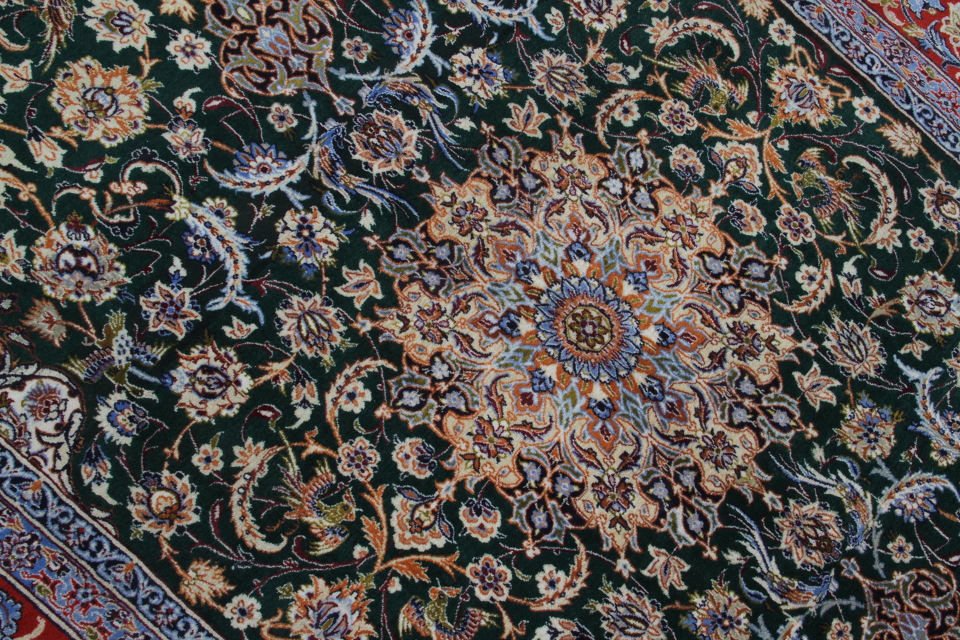 Persian Isfahan Silk & Wool Rug 244_159 cm