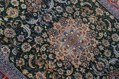 Persian Isfahan Silk & Wool Rug 244_159 cm