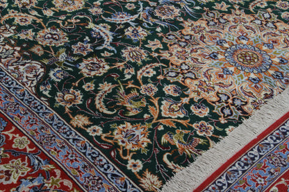 Persian Isfahan Silk & Wool Rug 244_159 cm