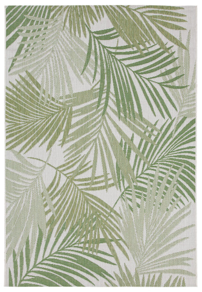 FLATWEAVE PALM LIGHT GREEN