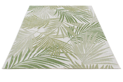 FLATWEAVE PALM LIGHT GREEN