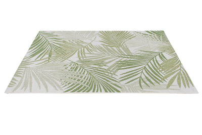 Tappeto Outdoor Palm Verde - Uso Interno/Esterno - Resistente e facile da Pulire | Ideale per Terrazze, Verande, Patio - CarpetLiving