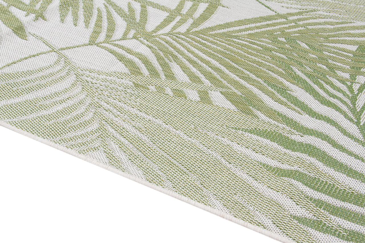 FLATWEAVE PALM LIGHT GREEN